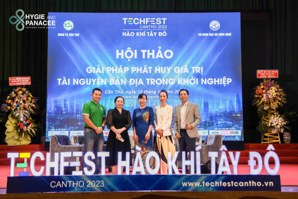 Trà Lạc Tiên Tâm Sen Hygie - Top 10 sản phẩm KHCN tiêu biểu nhất TP Cần Thơ tại Techfest CanTho 2023